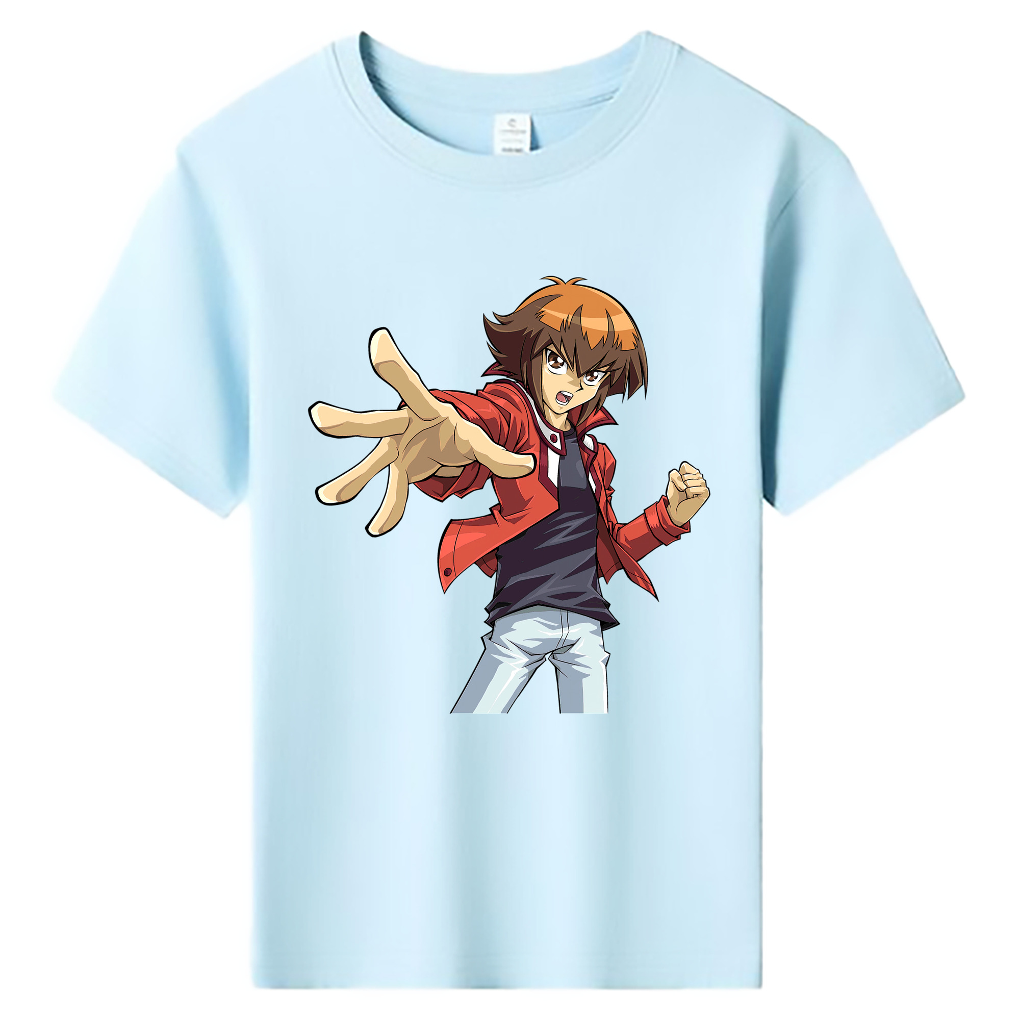 （画像用） 遊☆戯☆王 Yu-Gi-Oh! 綿100％キッズTシャツ（フロントプリント）